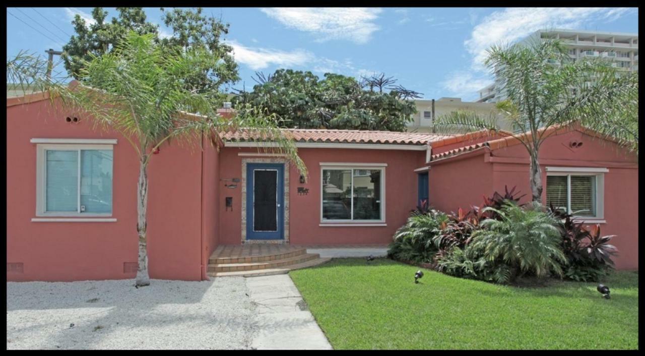 The South Beach Party House - Large Groups - Walk To Everything! マイアミビーチ エクステリア 写真